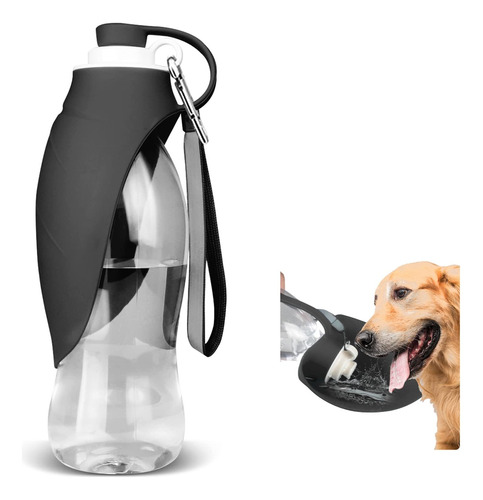 Botella De Agua Para Perros, Taza Viaje De Portátil 580 Ml