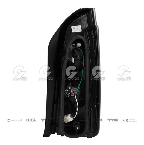 Imagen 2 de 9 de Faro Trasero Fiat Idea F2 2010 2012 2013 2014 2015 2016 Izq
