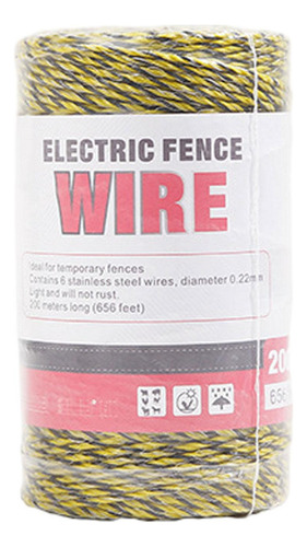 Valla Eléctrica, Práctica Cerca Electrónica, Alambre 2mm