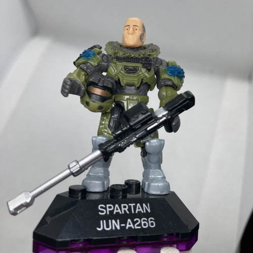 Mega Construx Halo Spartan Jun-a266 Serie 6 Noble Team (Usado)
