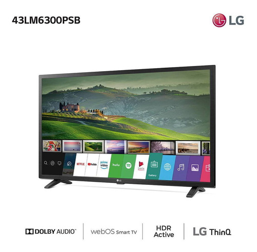 Smart Tv LG 43  Full Hd Mod. 43lm6300