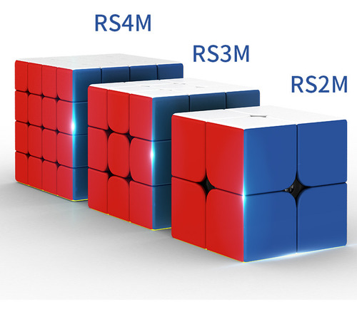 Moyu Rs4m Cubo Mágico 4x4x4 Magnético Profesional Juguetes
