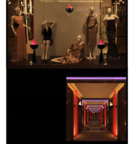Antorcha Led De Luz De Fuego Falsa, Accesorios