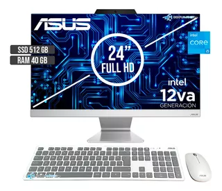 Todo En Uno Asus Intel Core I5 1235u Ssd 512gb + Ram 40gb
