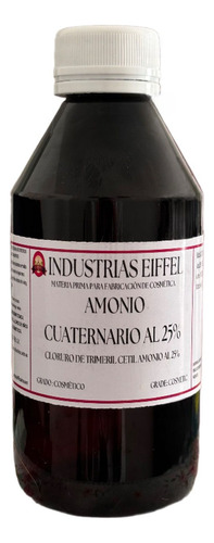 Amonio Cuaternario 25% X 250 Ml Mat Prima Cosmetica
