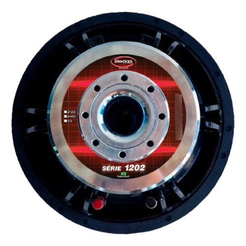 Alto Falante Subwoofer Shocker 1202 12 4 Ohms 800rms
