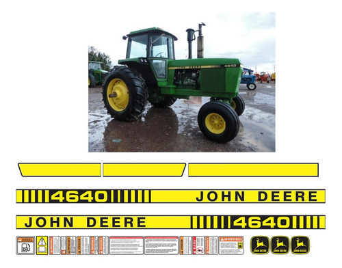 Calcomanias Para Tractor Agricola 4640