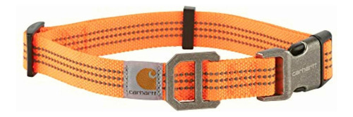 Carhartt Dog Collar Hunter Orange/brushed Nickel