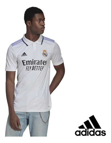 Camiseta Primera Equipación Real Madrid 22/23 adidas.