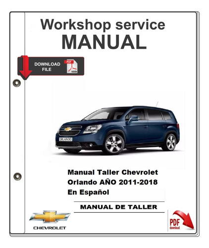 Manual De Taller De Servicio Chevrolet Orlando 2011-201