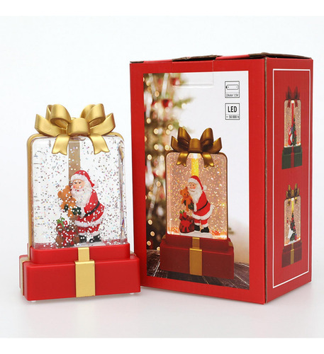 Linterna Navideña De Papá Noel Para Árbol De Navidad,