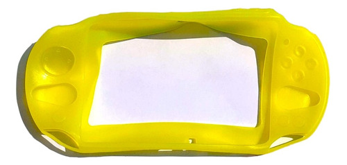 Funda Silicon Compatible Con Ps Vita 2000 Amarillo