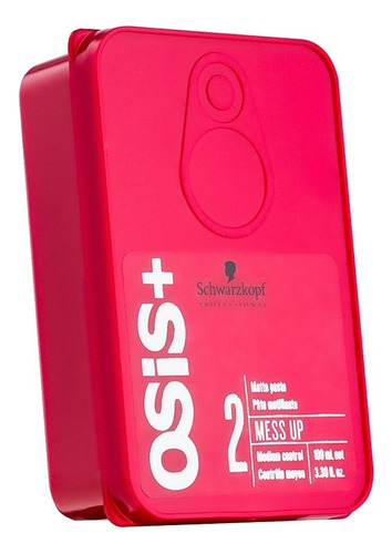 Osis Pasta De Acabado Mate Mess Up  X 100ml Schwarzkopf