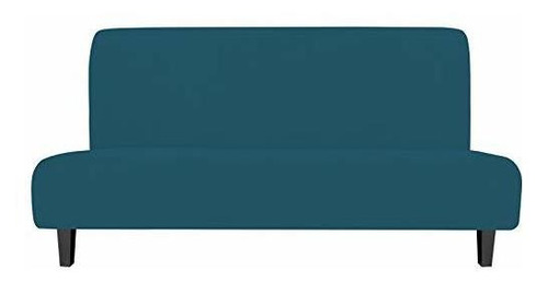 Funda Para Sillon Easy Elastica Color Azul Sin Apoyabrazos
