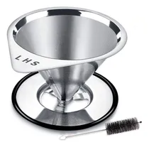 Comprar Gotero Para Café Pour Over, Cono De Filtro De Café, Papel Re