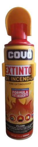 Extintor De Incendios Portátil 500 Ml Formula Estinguente