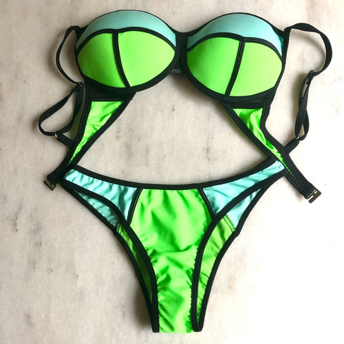 Conjunto Bikini Corpiño Taza Soft + Vedetina