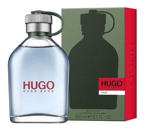 Perfume Hugo Green Para Hombre De Hugo Boss Edt 200ml 