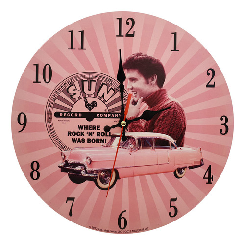 Sun Records Elvis Presley - Reloj Rosa - Productos Del Me