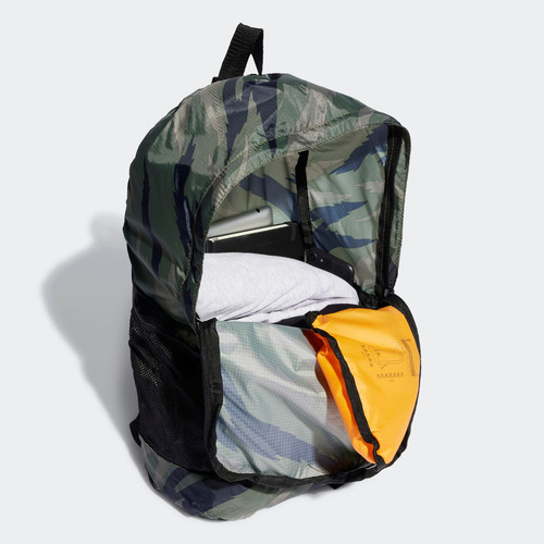 Mochila adidas Packable Masculina Dom Cor Verde Desenho do tecido Liso