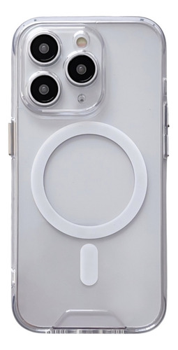 Funda Case For iPhone 11 Pro Max Space Magsafe Transparente
