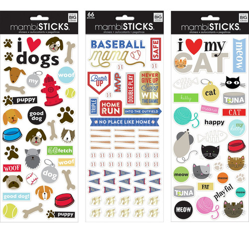 Etiquetas Adhesivas Planilla Stickers Happy Planner Pegatina Color Perros