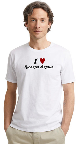 Remera Ricardo Arjona - Algodón - Unisex - Diseño 4