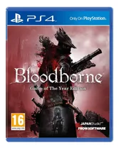 Comprar Bloodborne Game Of The Year Edition Ps4 Físico Sellado