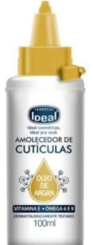 Amolecedor De Cutícula Ideal Óleo De Argan Vitamina E 