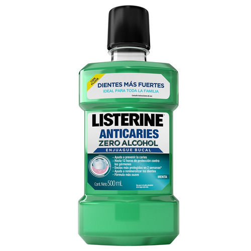 Listerine Zero Anticaries 500 Ml