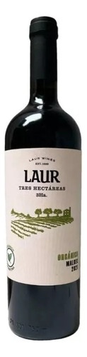 Pack X2 Vino Organico Malbec Laur X750ml Tres Hectareas