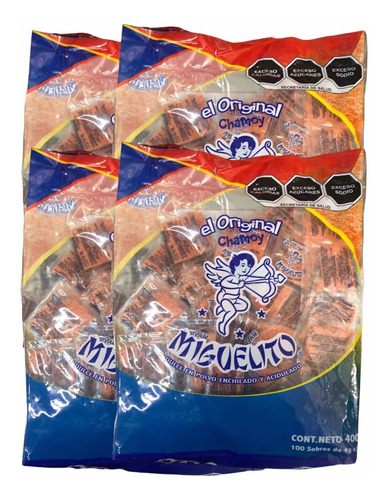 Miguelito Original 400 Pzas De 4 G C/u Total 1.6 Kg