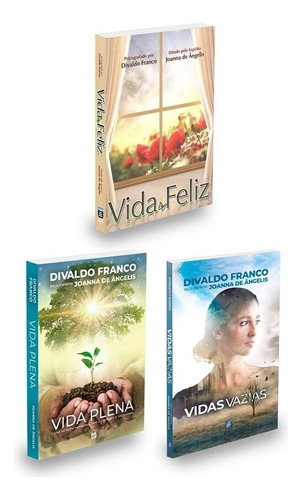 Kit Vida Feliz+vida Plena+vidas Vazias, De Médium: Divaldo Pereira Franco / Ditado Por: Joanna De Ângelis. Não Aplica, Vol. Não Aplica. Editorial Leal, Tapa Mole, Edición Não Aplica En Português, 2023