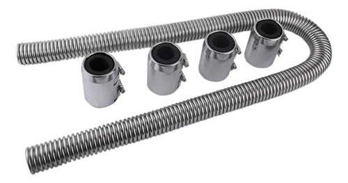 A Manguera De Radiador Universal De Acero Inoxidable De 48