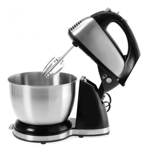 Imagen 2 de 3 de Batidora de pedestal Hamilton Beach 6465 negra 60 Hz 120 V