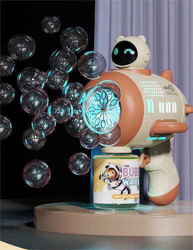 Cr Máquina Bolhas Portátil Totalmente Automática Astronaut
