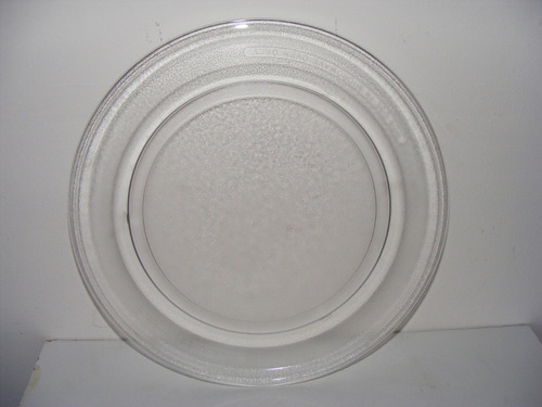 Imagen 2 de 4 de Plato Para Microondas De 36 Cm Diámetro/ Base Plana