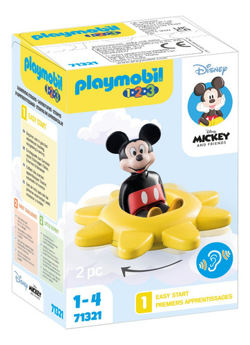 Mickey Sol Giratorio Playmobil 1-4 2 Pcs 71321