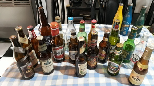 Botellas Cerveza Vacias Coleccion El Precio Es X 3 Botellas 