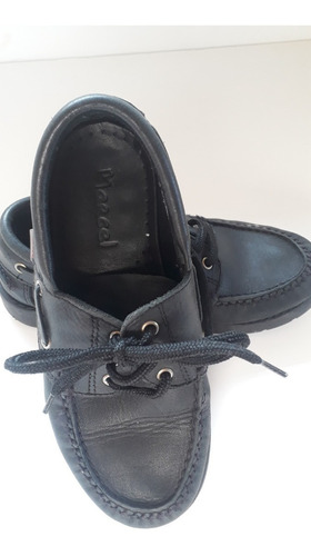 Zapato Escolar Marcel Negro Acordonado Nº33