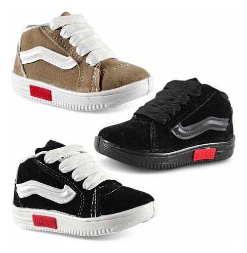 Zapatillas Botita Bebes Niños Nenas Nenes Goosy 18 Al 26