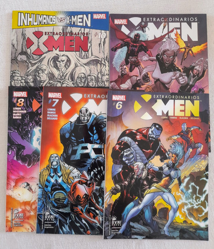 Extraordinarios Xmen X 5 - Jeff Lemire - Marvel - Ovni Press