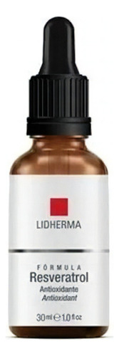 Formula Resveratrol Alto Poder Antioxidante 30ml Lidherma