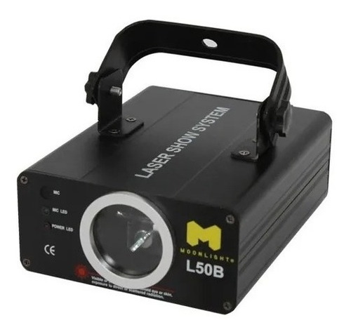 Excelente Laser Moon L50b Azul 150mw Audiorritmico