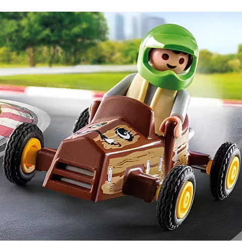 Playmobil 71480 Niño Con Karting Y Casco 6 Pzas Special Plus
