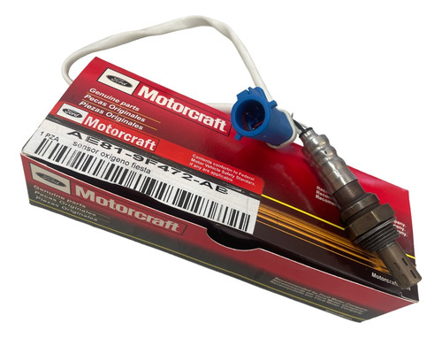 Sensor De Oxigeno Ford Fiesta 4cil 1.6 2013-2014 Azul Largo