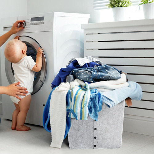 Cesta Plegable De Fieltro Para Ropa, Bolsa De Almacenamiento