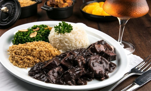 Adesivo De Parede Feijoada Prato Feito Comida Para Lanchonet