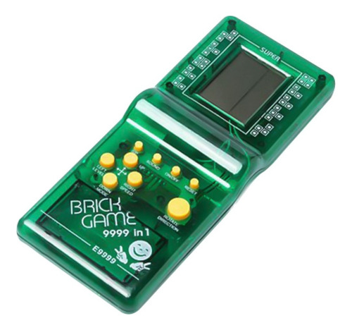 Consola Brick Game 9999 in 1 Standard color  verde transparente 1980