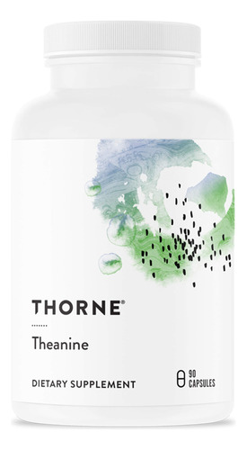 Thorne Teanina - 200 Mg De L-teanina - Apoya Una Respuesta S